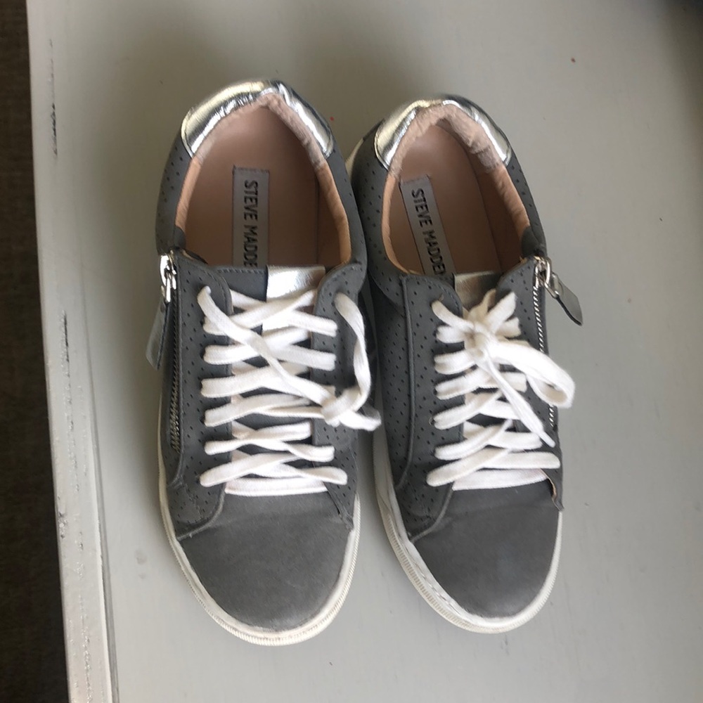 Steve Madden Grey Sneakers